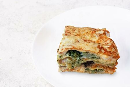 Итальянская овощная лазанья