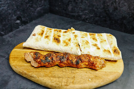 Шаверма из люля-кебаба из курицы