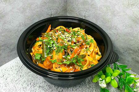 Лапша вок с курицей