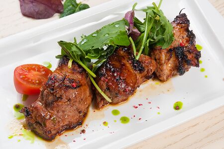 Шашлык из cвинoй шеи