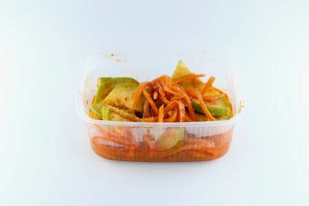 Кабачки по-корейски с морковью