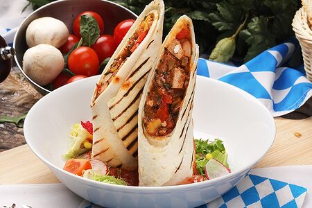 Постный Буррито с фасолью