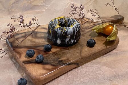 Круглик с вареной сгущенкой