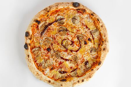 Пицца Цыплёнок барбекю по-гавайски