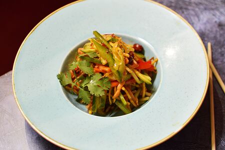 Салат Храм дракона