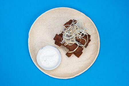 Гренки чесночные