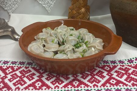 Пельмени с олениной