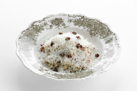 Гречотто с лисичками