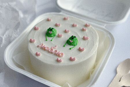 Бенто-торт Лягушки