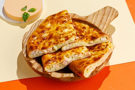 Хачапури с копченым лососем