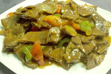 Язык в соевом соусе №215