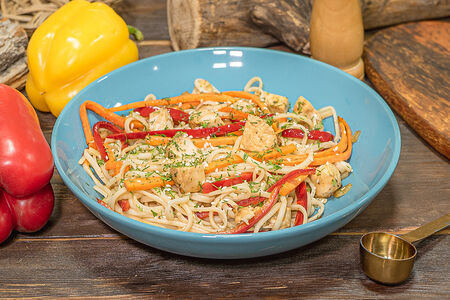 Удон со свининой