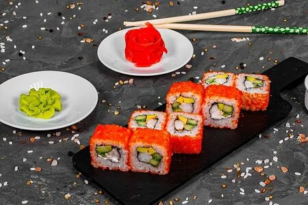 Ролл Калифорния с креветкой