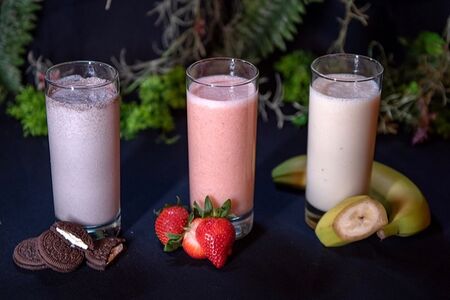 Молочный коктейль в ассортименте