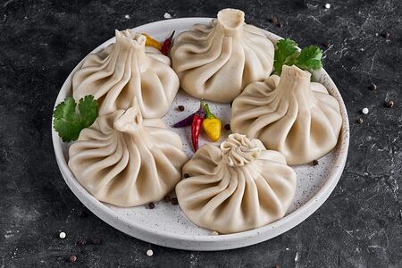 Хинкали с курицей