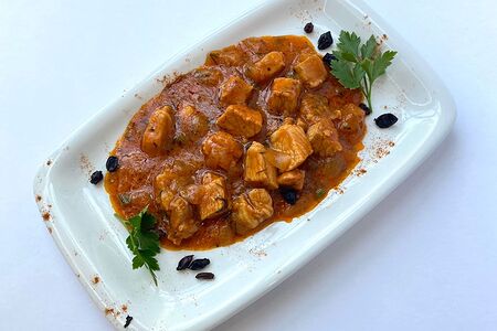 Свинина с овощами