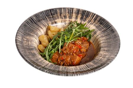 Говядина томленая с ньоками