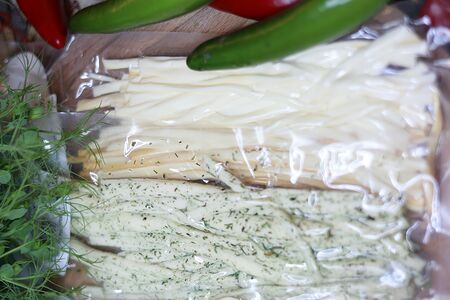 Сыр Чечил с аджикой