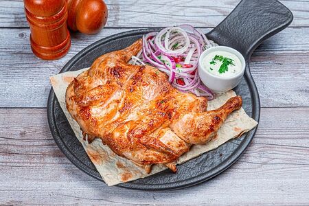 Цыплёнок на мангале