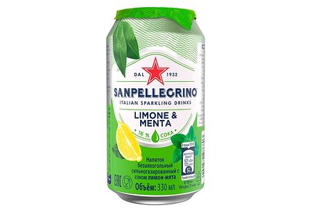 Sanpellegrino лимон-мята