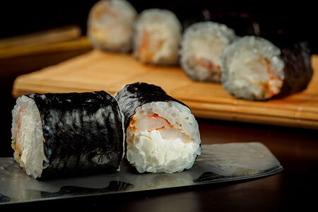 С креветкой