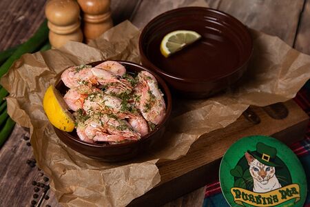 Креветки отварные