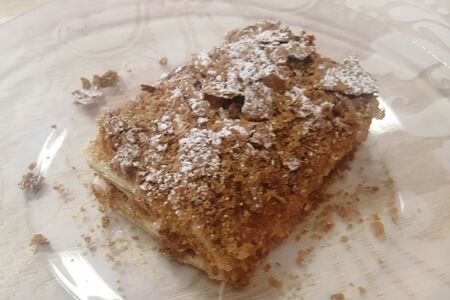 Наполеон с заварным кремом