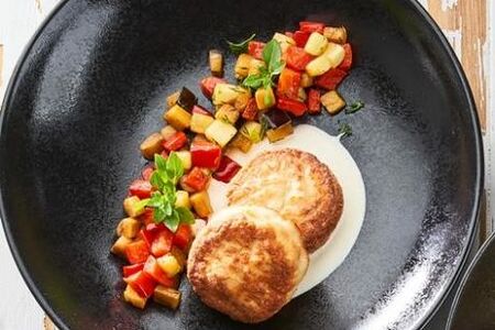 Котлеты из индейки с овощами