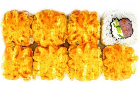 Запеченный лосось-манго