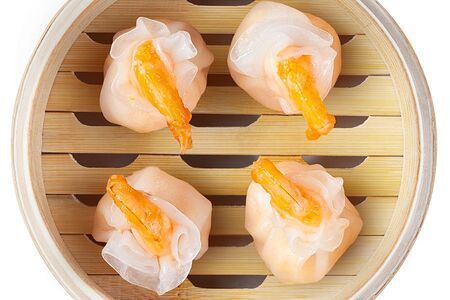 Краб и креветка