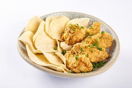 Крылья Фрайд c сырными чипсами