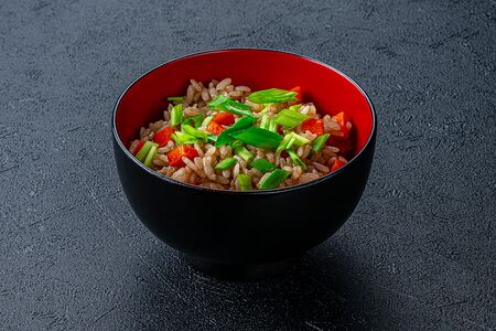 Тяхан с курицей