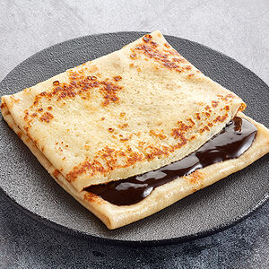 Блин с шоколадным кремом