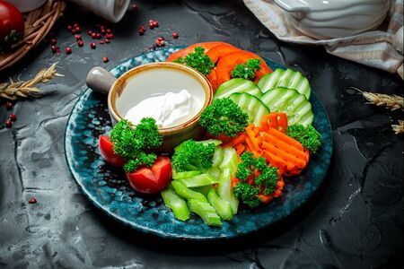 Салат Овощной букетик