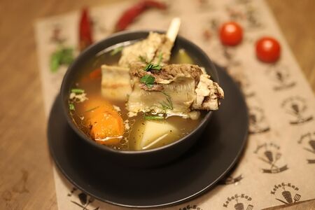 Шурпа с говядиной