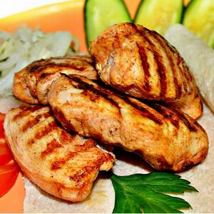 Филе куриное на углях