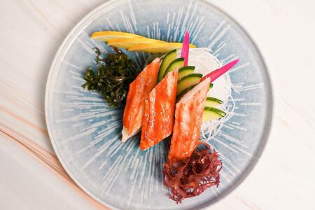 Сашими с крабом