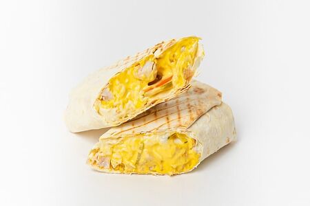 Шаурма с сыром Амстердам и с шашлыком из курицы