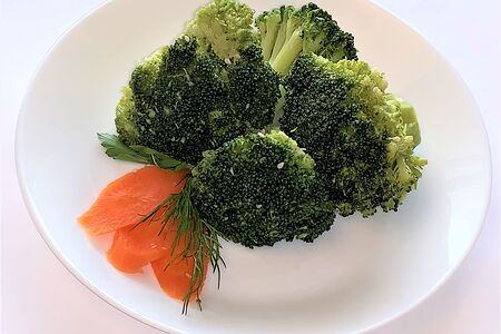 Брокколи на пару