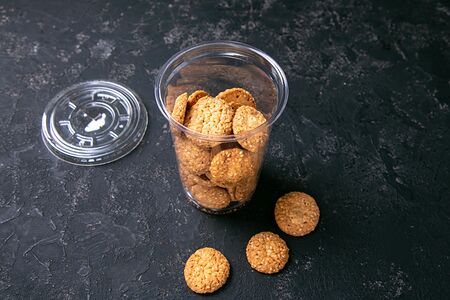 Кунжутное печенье