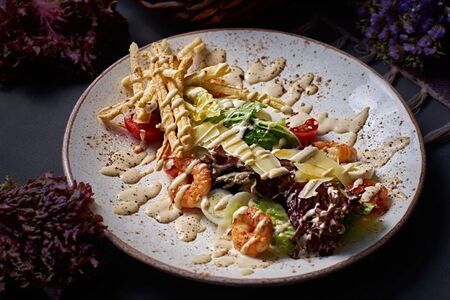 Цезарь с креветками