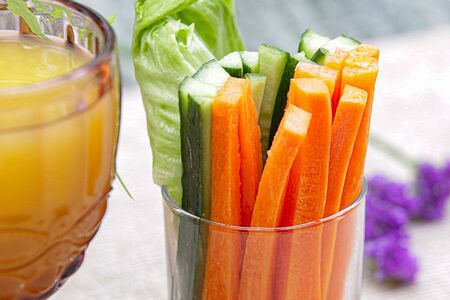 Овощные лучики