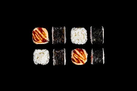 Запечённый мини с кальмаром