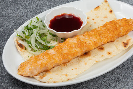 Люля-кебаб из мяса раков