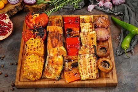 Овощное ассорти на углях №3