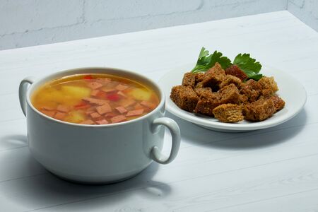 Cyп Гороховый с копченостями