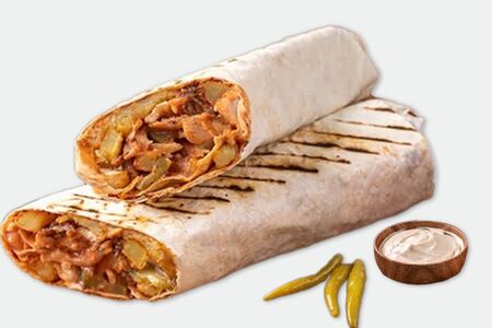 Донер в лаваше куриный