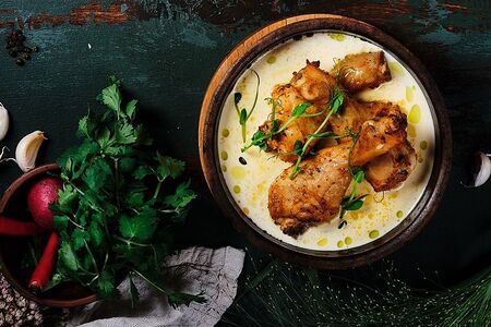 Чкмерули из курицы