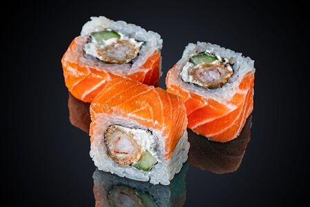 Филадельфия с королевской креветкой