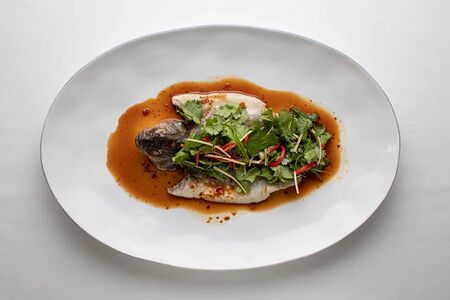 Сибас по рецепту императрицы Цинь